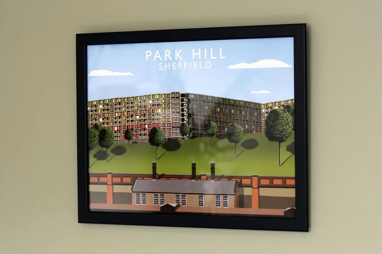 West Bar Penthouse Free Parking Daire Sheffield Birleşik Krallık